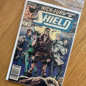 NICK FURY AGENT OF SHIELD #1 (1989) MARVEL VINTAGE COMIC